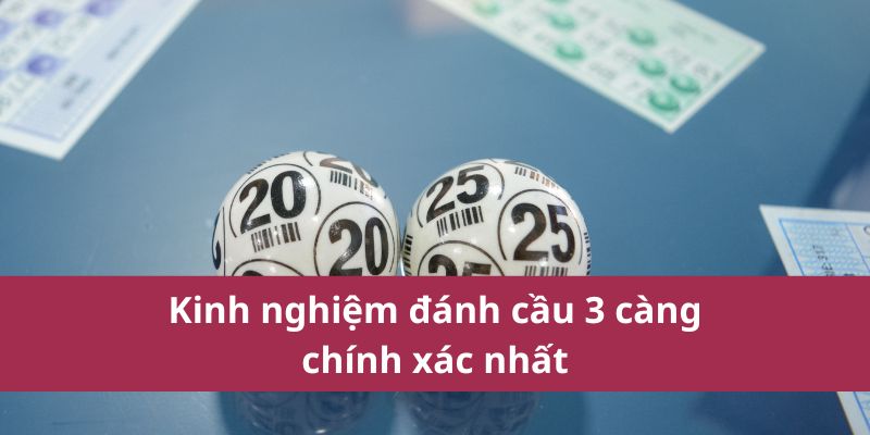 Thống Kê Soi Cầu 3 Càng – Chốt Số Đẹp Nhất Năm 2025 2 Kinh nghiệm đánh soi cầu 3 càng chính xác nhất